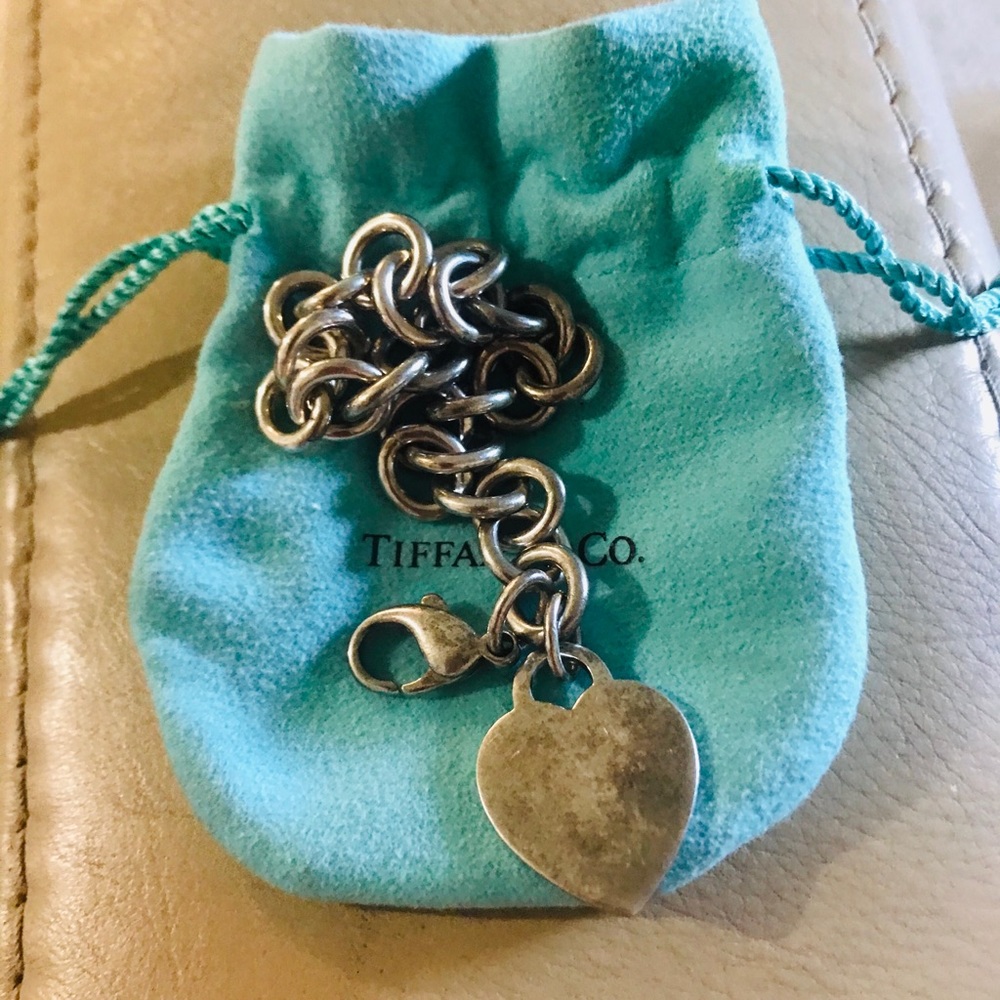 Tiffany heart tag bracelet